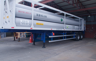 He Tube Trailer 17, 18, 20m&sup3;